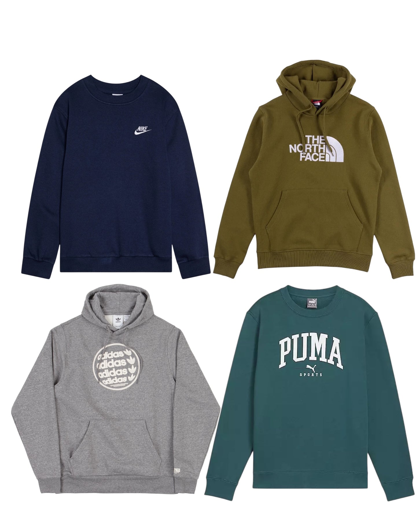 30 x Branded Sweatshirts & Hoodies