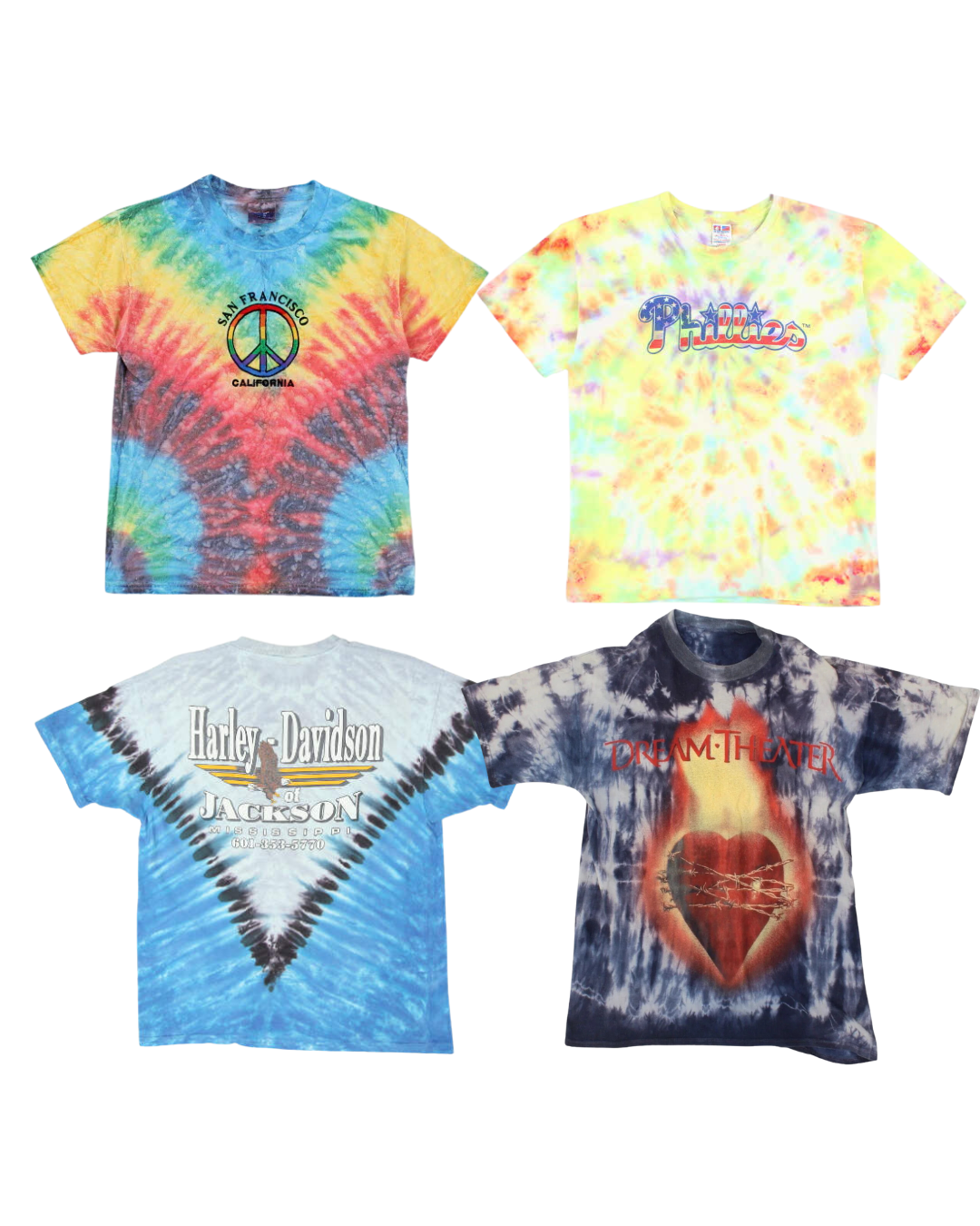 50 x Tie Dye T-shirts