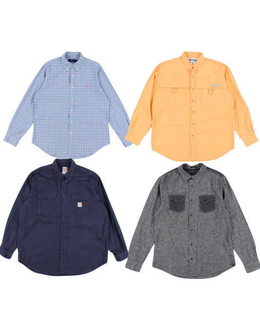 30 x Branded Long Sleeve Shirt