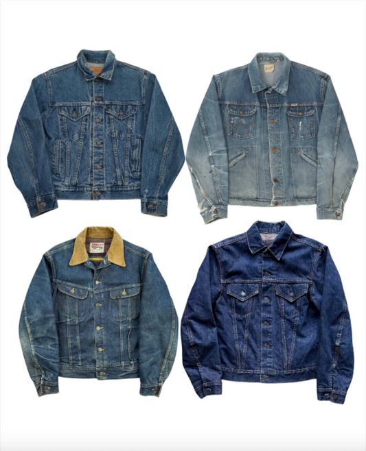 30 x Branded Denim Jackets