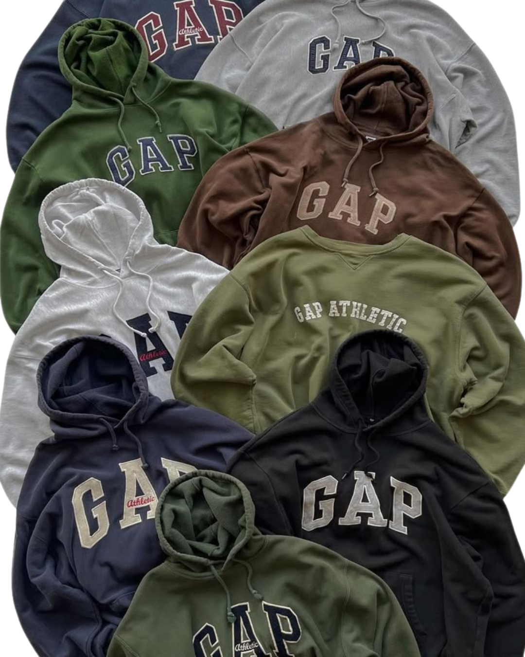 20 x GAP Hoodies / Fleeces / Sweatshirts
