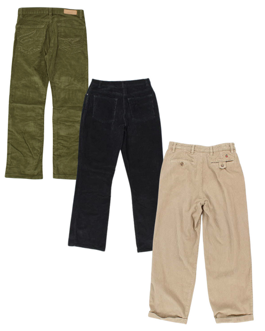 30 x Branded Corduroy Trousers