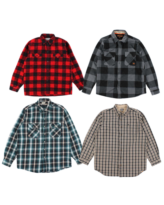 30 x Heavy Flannel Shirts