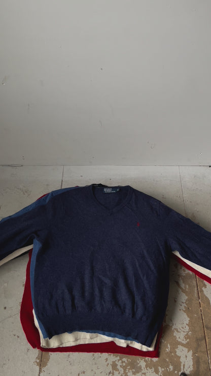 30 x Ralph Lauren V-Neck Knitwear