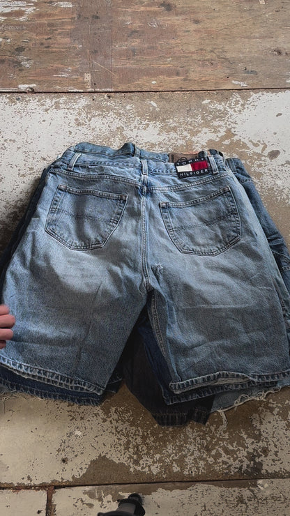 30 x Branded Denim Shorts