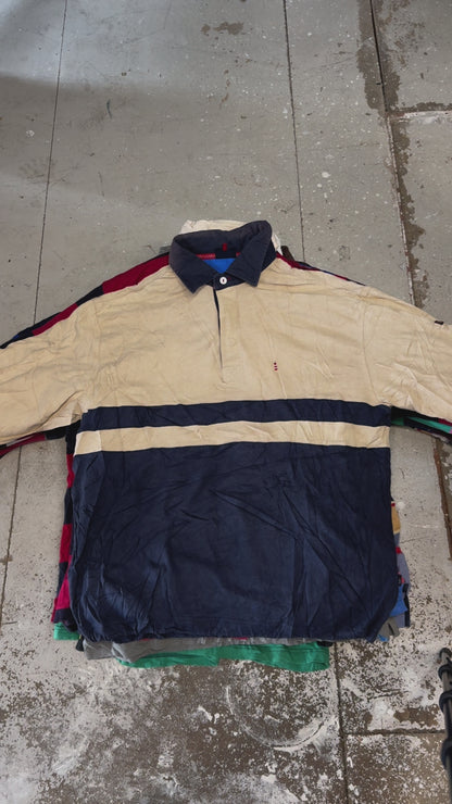 30 x Unbranded Rugby Polo Shirts