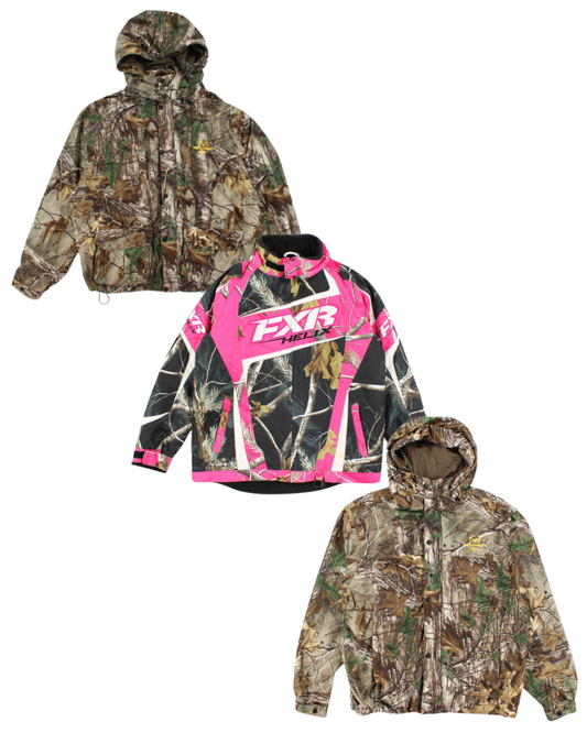 10 x Real Tree Style Jackets
