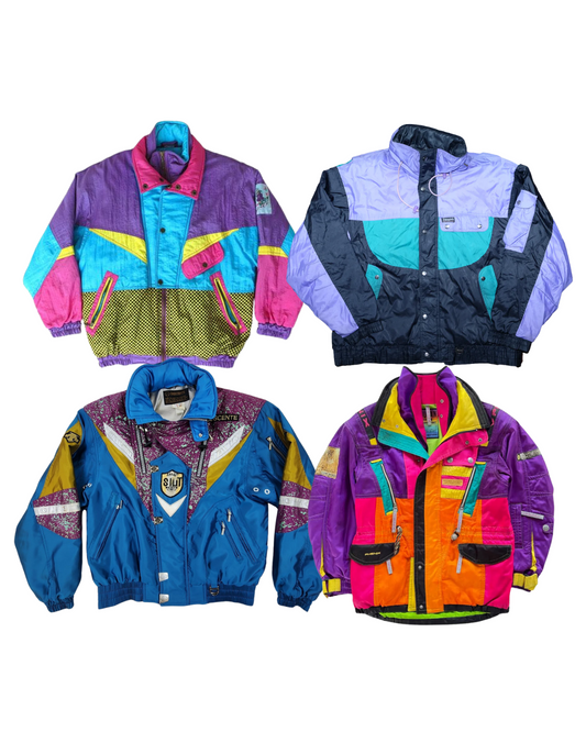 30 x 80s/90s Ski Jackets