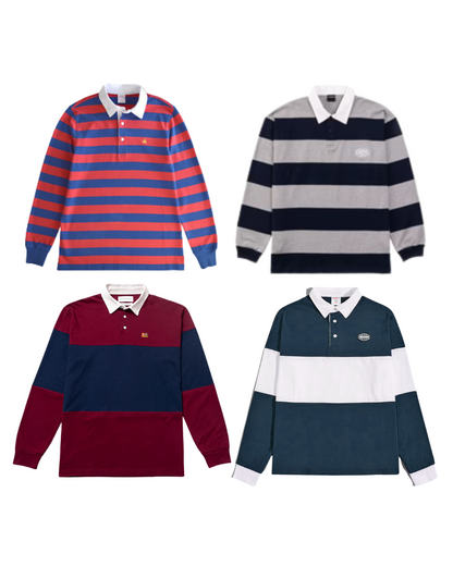 30 x Unbranded Rugby Polo Shirts
