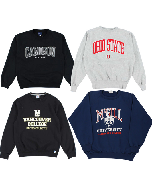 50 x University Sweatshirts